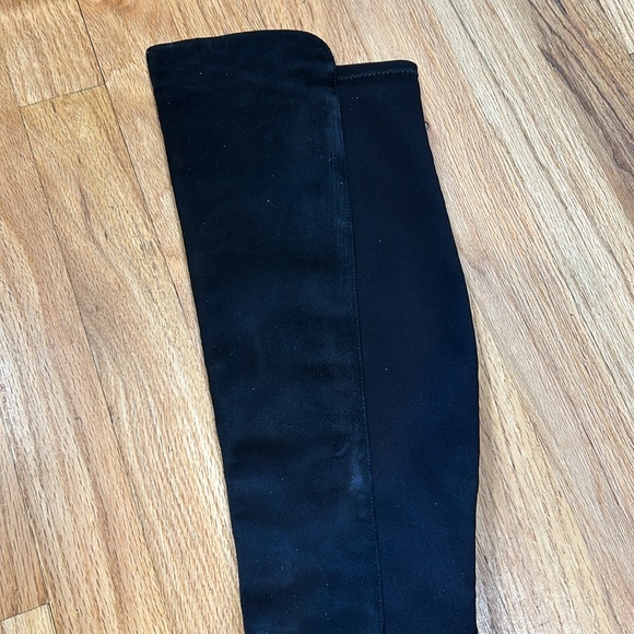 Beautiful suede Stuart weitzman wedge heal black - Picture 5 of 15